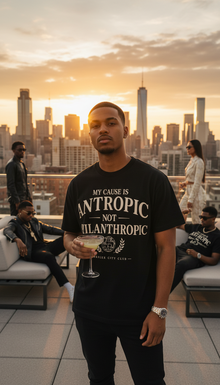 Antropic Not Philanthropic Tee