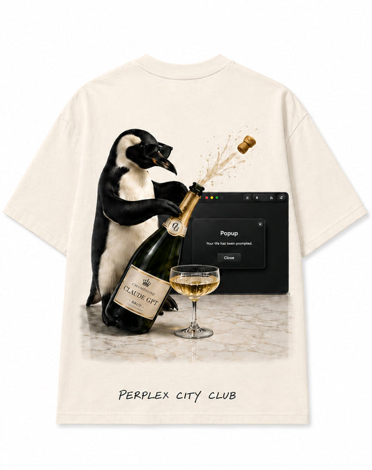 Erase Pop Up and Pop Bottles Tee