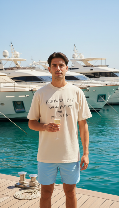 Erase Pop Up and Pop Bottles Tee